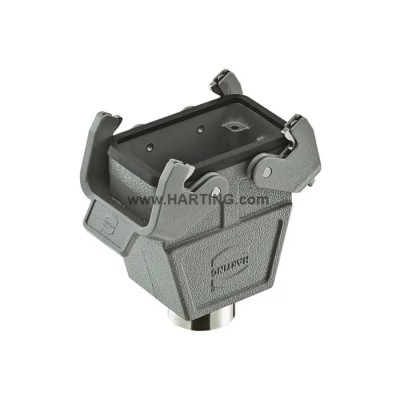 HARTING Han B Range Heavy Duty Power Connector Hood with 2 Lever Locking, Size 10B 09300100732