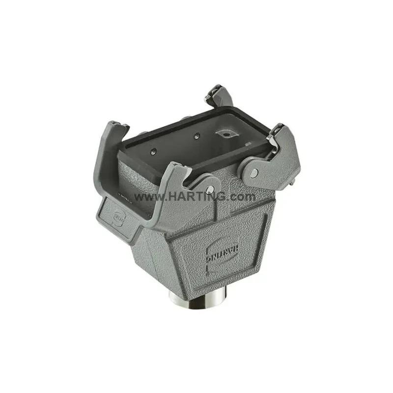 HARTING Han B Range Heavy Duty Power Connector Hood with 2 Lever Locking, Size 10B 09300100732