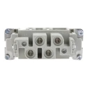 HARTING Heavy Duty Power Connector Insert Female 4 Contacts 80A 830V Han K Series 09380062711