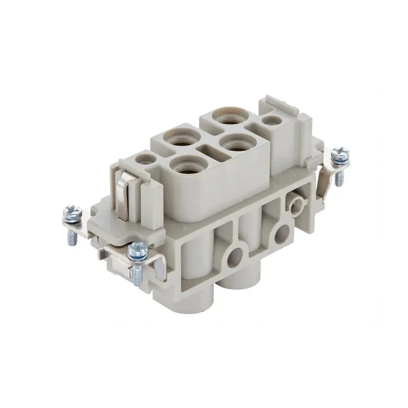 HARTING Heavy Duty Power Connector Insert Female 4 Contacts 80A 830V Han K Series 09380062711