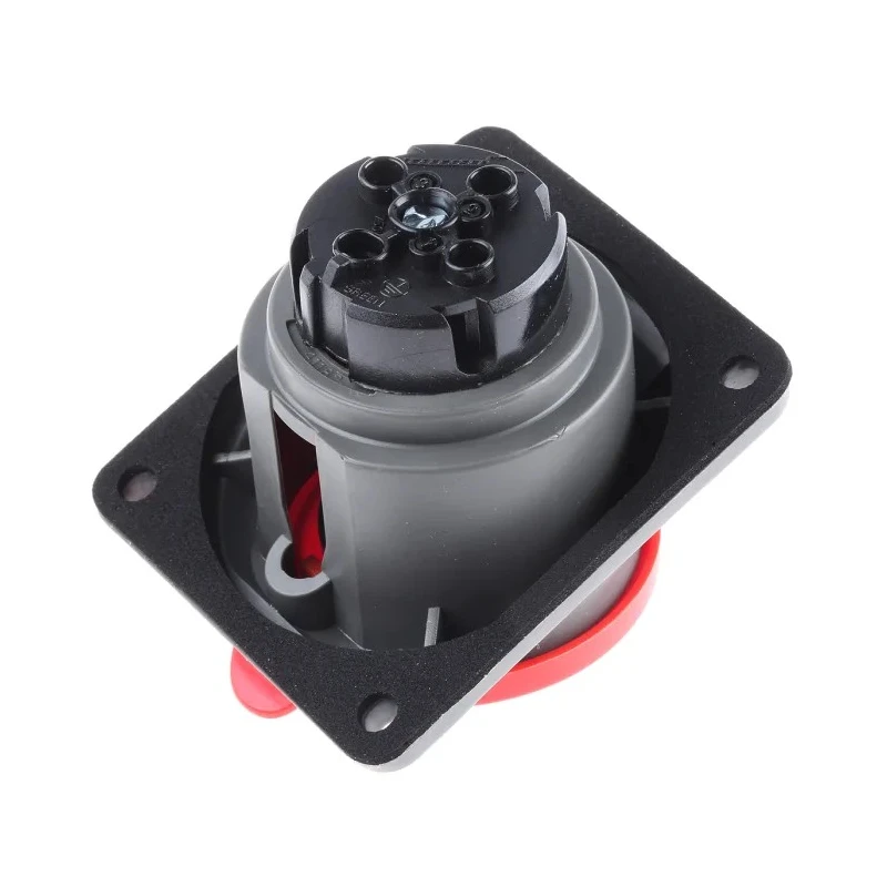 Legrand Panel Mount Industrial Socket 16A 500V IP44 IP66 IP67 Red HYPRA 0 522 23