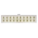 Molex Mini-Fit Jr Series Vertical Through Hole PCB Header 20 Contacts 4.2mm Pitch 9A Current Rating 39-28-1203
