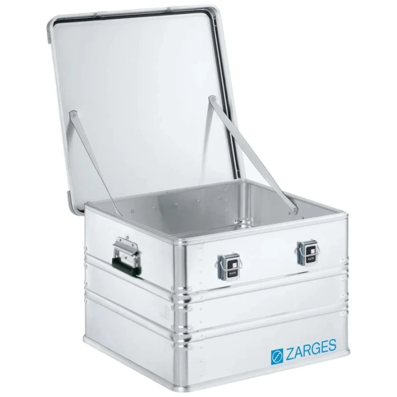 Zarges K 470 Metal Waterproof Watertight Aluminium Transit Case, IP54, 600x600x410 mm 40859