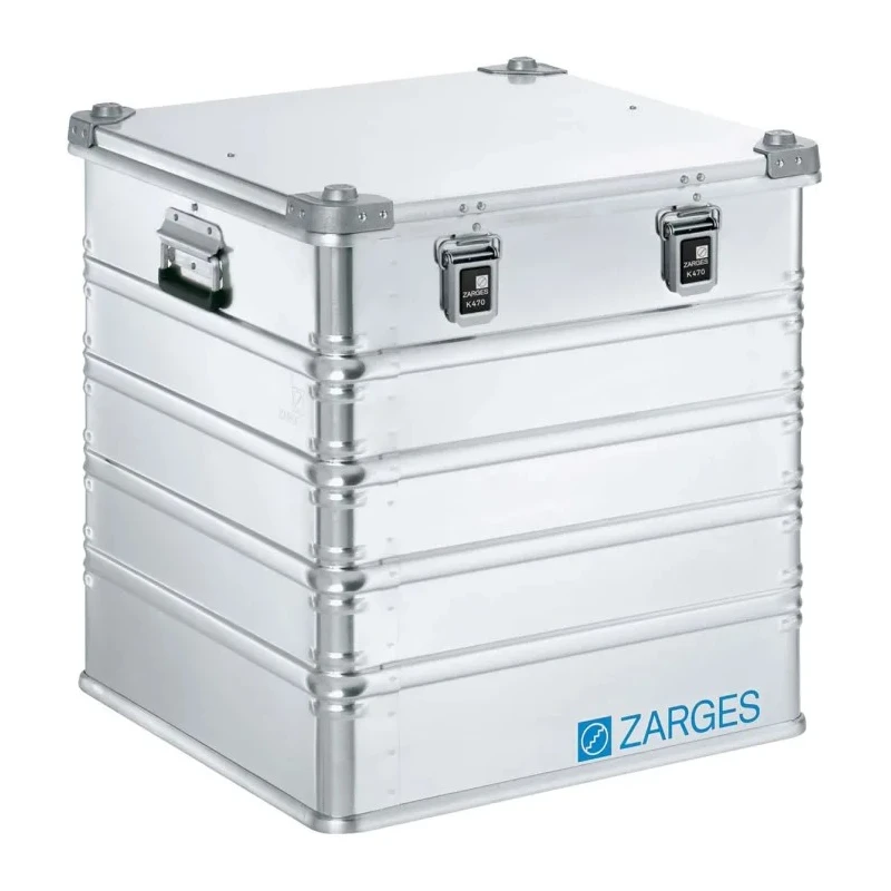 Zarges Metal Waterproof Watertight Transit Case 600 mm x 600 mm x 610 mm 8 kg K 470 40836