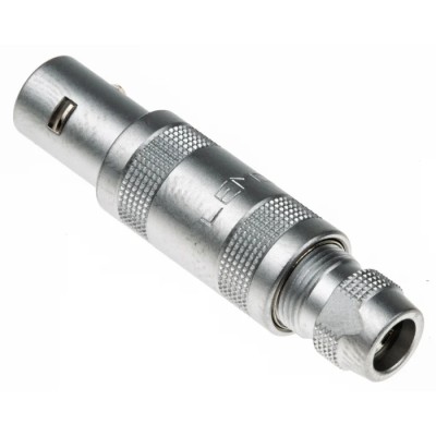 LEMO Circular Connector 2 Contacts 9 mm Cable Mount Plug Male Brass Solder Termination IP50 0S Series FFA.0S.302.CLAC44