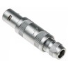 LEMO Circular Connector 2 Contacts 9 mm Cable Mount Plug Male Brass Solder Termination IP50 0S Series FFA.0S.302.CLAC44