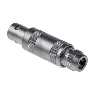 LEMO Circular Connector Cable Mount 12 mm, 4 Contacts, Push Pull Plug, Male/Female, IP50, 1S Series IP50