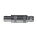 LEMO Circular Connector Cable Mount 12 mm, 4 Contacts, Push Pull Plug, Male/Female, IP50, 1S Series IP50