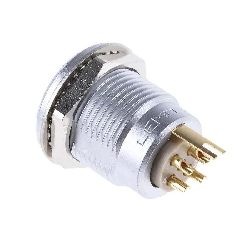 Lemo Circular Connector, 4 Contacts, Panel Mount, 18 mm Socket Female, IP50 Rated, 2S Series ERN.2S.304.CLL