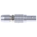 LEMO Circular Connector 2 Contacts Cable Mount Plug Male 9.5 mm 10A 1490V IP50 Brass Gold Plated Contacts FGG.0B.302.CLAD42