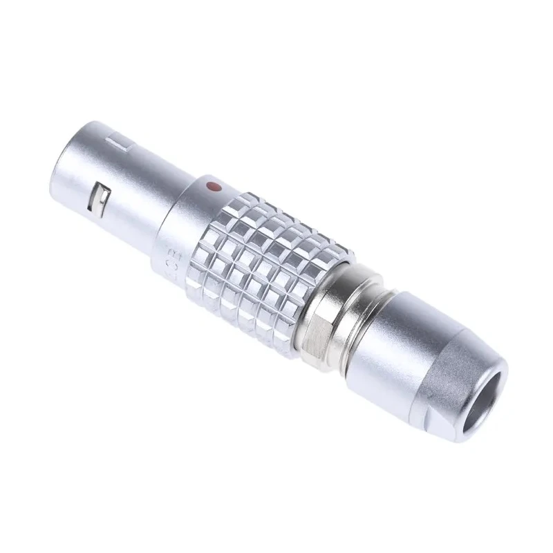 LEMO Industrial Circular Connector, 3 Contacts, Cable Mount, 9.5 mm, Plug Male, IP50, Brass Housing, Gold FGG.0B.303.CLAD52