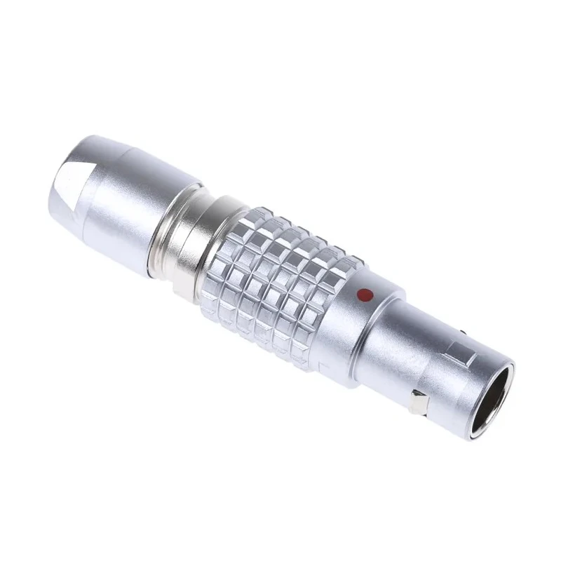 LEMO Industrial Circular Connector, 3 Contacts, Cable Mount, 9.5 mm, Plug Male, IP50, Brass Housing, Gold FGG.0B.303.CLAD52