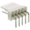 Molex KK 254 Series Right Angle Through Hole Pin Header 5 Contacts 2.54 mm Pitch 1 Row Unshrouded 22-05-7058