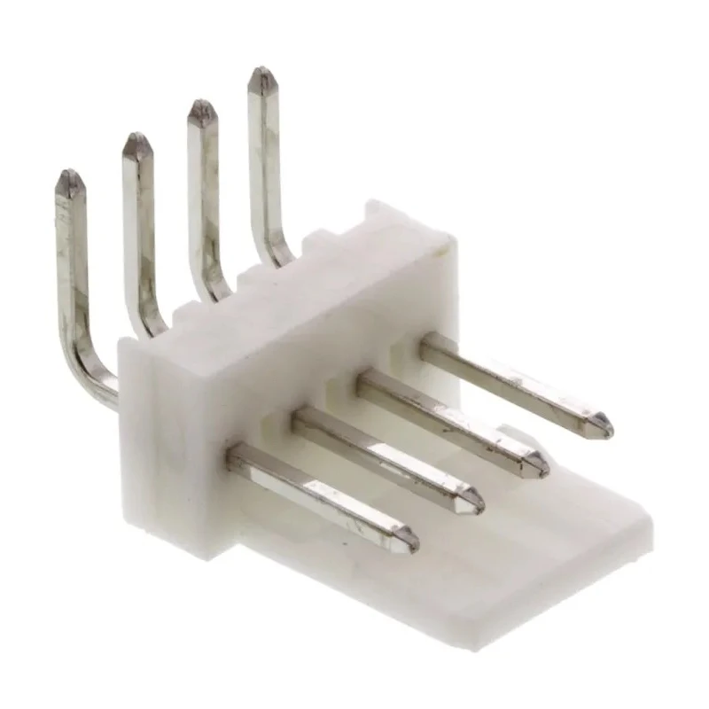 Molex KK 254 Series Right Angle Through Hole Pin Header 4 Contact, 2.54 mm Pitch, 1 Row, Unshrouded 22-05-7048