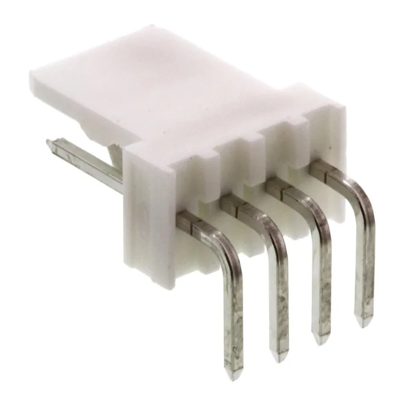Molex KK 254 Series Right Angle Through Hole Pin Header 4 Contact, 2.54 mm Pitch, 1 Row, Unshrouded 22-05-7048