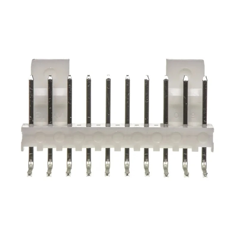 Molex KK 254 Series Right Angle Through Hole Pin Header 10 Contacts 2.54 mm Pitch 1 Row Unshrouded 22-05-7108