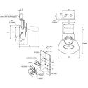 Southco Stainless Steel Spring Loaded Draw Latch 67 mm Length 52 mm Width 19 mm Depth K2-3005-51