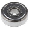 SKF 1 Row Deep Groove Ball Bearing 12 mm ID, 37 mm OD, 12 mm Width, Shielded, Model 6301-2Z