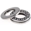 SKF Thrust Ball Bearing, 1 Row, 15 mm ID, 28 mm OD, 9 mm Width, Sheet Metal Cage, Steel Balls 51102