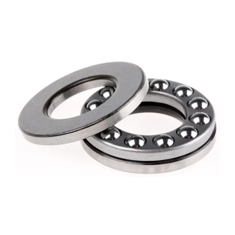 SKF Thrust Ball Bearing, 1 Row, 15 mm ID, 28 mm OD, 9 mm Width, Sheet Metal Cage, Steel Balls 51102