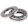 SKF Thrust Ball Bearing, 1 Row, 15 mm ID, 28 mm OD, 9 mm Width, Sheet Metal Cage, Steel Balls 51102