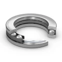 SKF Thrust Ball Bearing, 1 Row, 15 mm ID, 28 mm OD, 9 mm Width, Sheet Metal Cage, Steel Balls 51102
