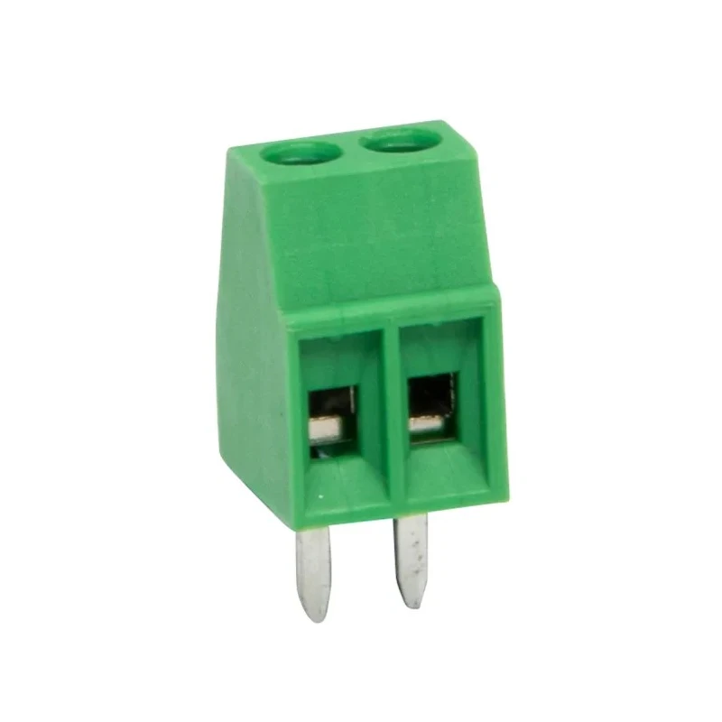 RS PRO PCB Terminal Block, 2-Contact, 2.54 mm Pitch, Through Hole 150V 6A Brass Housing 173-1206