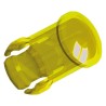 Keystone LED Lens Cap Yellow 3mm for Through-Hole LEDs 8658