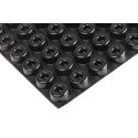 RS PRO Circular Polyurethane Self-Adhesive Feet 22.3 mm Diameter, 10.2 mm Thickness, RoHS Compliant 173-5942