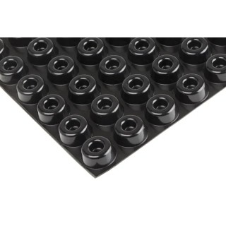 RS PRO Circular Polyurethane Self-Adhesive Feet 22.3 mm Diameter, 10.2 mm Thickness, RoHS Compliant 173-5942