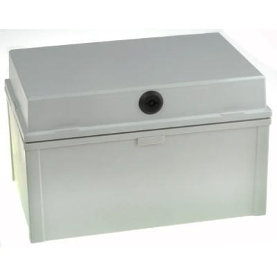 Fibox CAB PC Series Polycarbonate Wall Box, IP65, 300 mm x 200 mm x 180 mm 