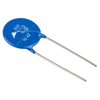 TDK Standard Metal Oxide Varistor 1.52 nF 100 A Clamping Voltage 2970 V Model B72220S0111K101