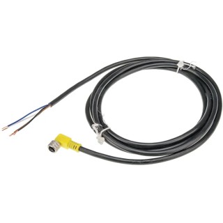 Brad from Molex Female 4 Way Right Angle to Female 4 Way Unterminated Sensor Actuator Cable 2m 75V dc IP67 1200270152