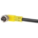 Brad from Molex Female 4 Way Right Angle to Female 4 Way Unterminated Sensor Actuator Cable 2m 75V dc IP67 1200270152