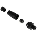 Hirschmann Circular Connector, 4 Contacts, Cable Mount, M12 Connector Plug Male, IP67, E Series 933727100 ELST 4012 K PG7