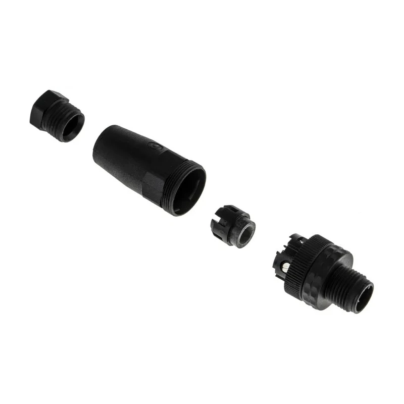 Hirschmann Circular Connector, 4 Contacts, Cable Mount, M12 Connector Plug Male, IP67, E Series 933727100 ELST 4012 K PG7