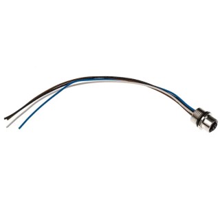 Hirschmann Female 4 Way Straight to Unterminated Sensor Actuator Cable, 200 mm, PVC Jacket 933039100 ELKE 412 PG9