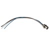 Hirschmann Female 4 Way Straight to Unterminated Sensor Actuator Cable, 200 mm, PVC Jacket 933039100 ELKE 412 PG9