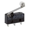 ZF Roller Lever Micro Switch with Solder Terminal, 10.1A, 250 V AC, SPDT, IP50 DB2C-A1RC