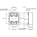 Crydom Solid State Relay, 1 Series, Panel Mount, 75A Load Current, 280 Vrms Load Voltage, 32V Control, SCR Output D2475