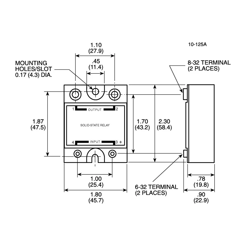 Crydom Solid State Relay, 1 Series, Panel Mount, 75A Load Current, 280 Vrms Load Voltage, 32V Control, SCR Output D2475