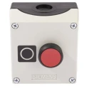 Siemens Enclosed Push Button Control Station SPST Plastic Red O IP69 IP67 IP66 3SU1801-0AC00-2AB1