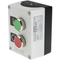 Siemens Enclosed Push Button Control Station SPDT Metal Enclosure Green Red IP67 IP69 IP66 3SU1852-0AB00-2AB1
