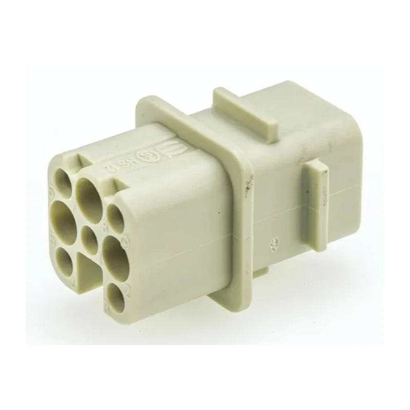 HARTING Heavy Duty Power Connector Insert Female, 10A, 250V, Han D Series, 8 Contacts, 3 Rows 09210073131