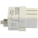 HARTING Heavy Duty Power Connector Insert, 10A Current Rating, Han Q Series Female, 7 Contacts, 400V, IP67 09120073101