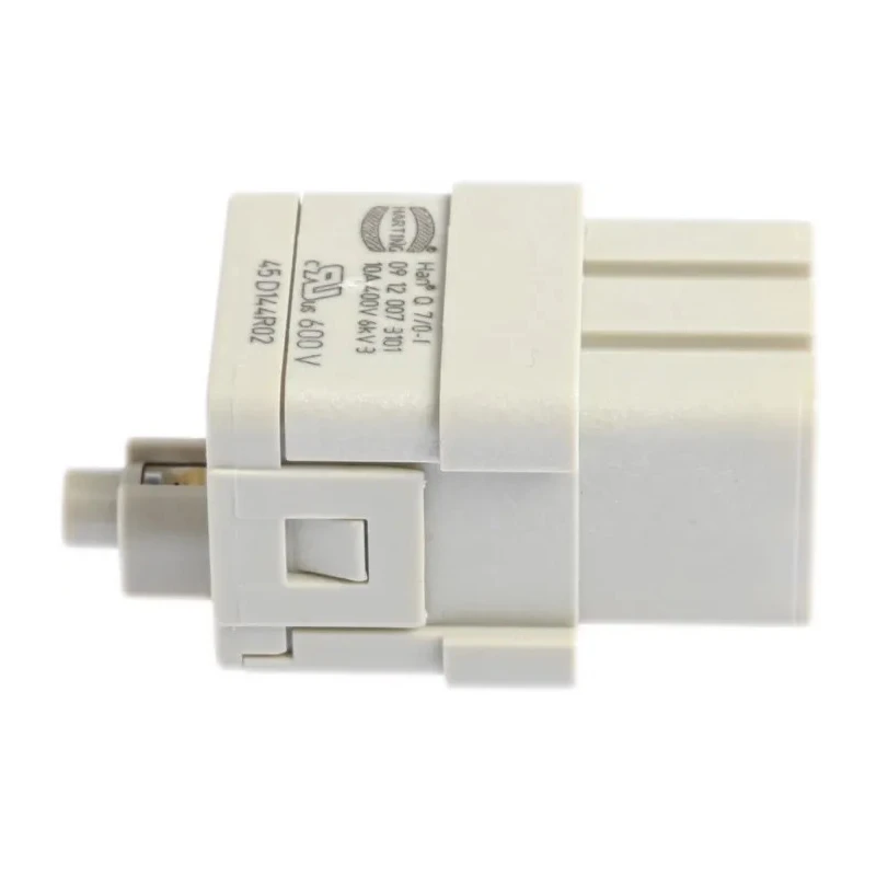 HARTING Heavy Duty Power Connector Insert, 10A Current Rating, Han Q Series Female, 7 Contacts, 400V, IP67 09120073101
