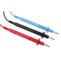 Gossen Metrawatt Multimeter Test Lead Kit with Hook Clip Connector Z229A