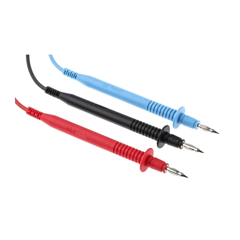 Gossen Metrawatt Multimeter Test Lead Kit with Hook Clip Connector Z229A