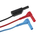 Gossen Metrawatt Multimeter Test Lead Kit with Hook Clip Connector Z229A