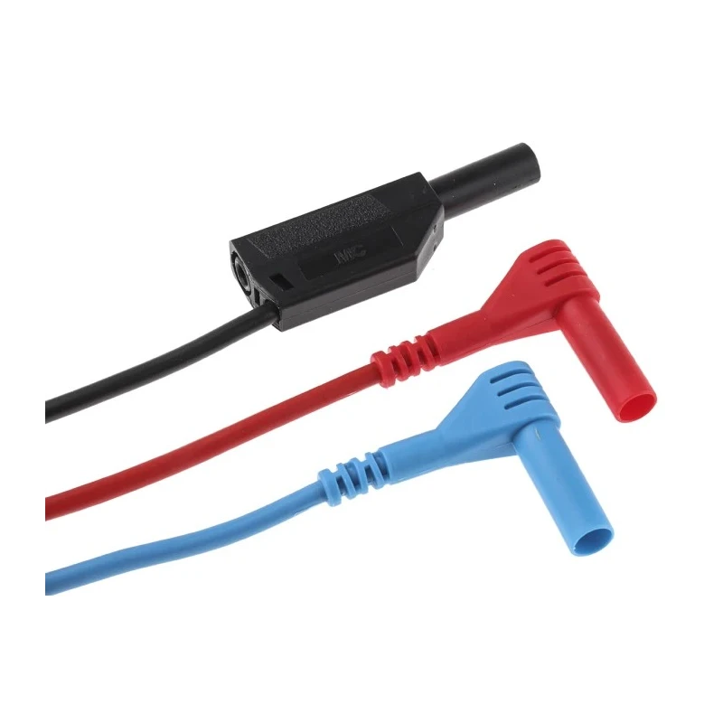 Gossen Metrawatt Multimeter Test Lead Kit with Hook Clip Connector Z229A